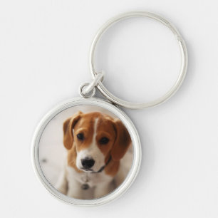 Beagle Puppy 2 Key Ring