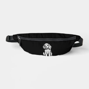 Beagle puppy adorable, family Animal lover Tank To Bum Bags