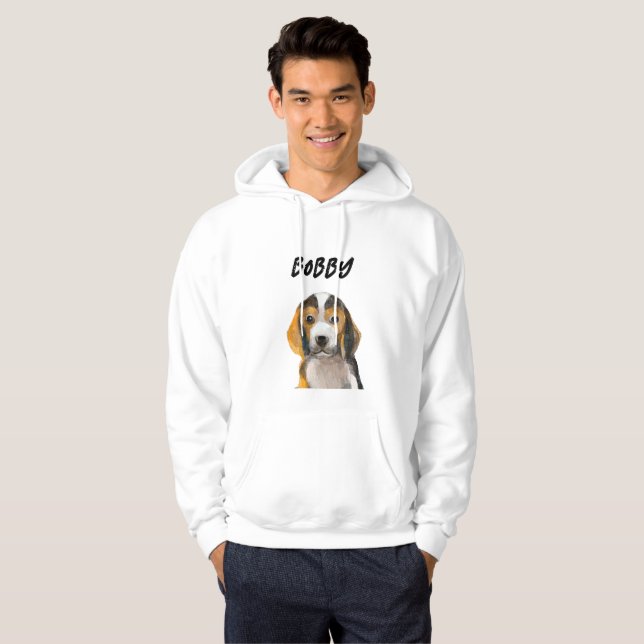 Beagle puppy  hoodie (Front Full)
