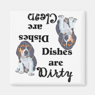Beagle Puppy Lovers Dishwasher Magnet
