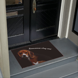 Beagle puppy mullet doormat