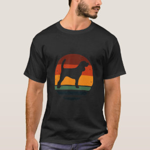Beagle Retro Dog Mum Dad T-Shirt
