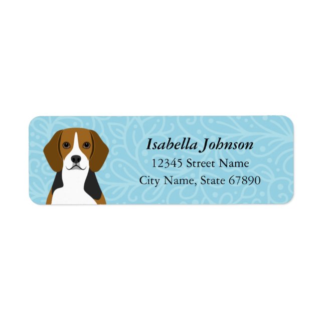 Beagle Return Address Labels (Front)