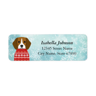 Beagle Return Address Labels