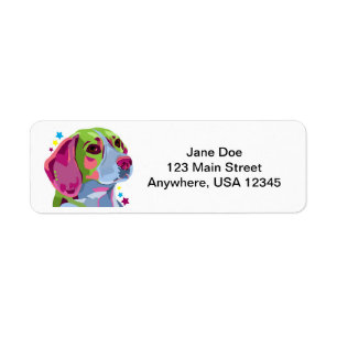 Beagle Return Address Labels