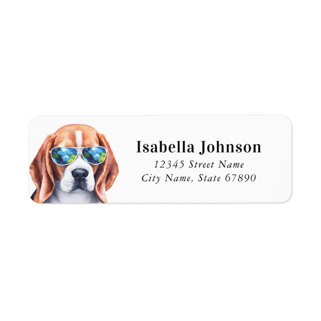 Beagle Return Address Labels (Front)