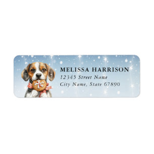 Beagle Return Address Labels