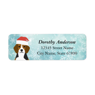 Beagle Return Address Labels