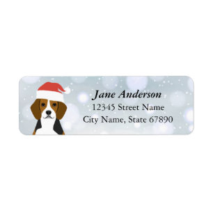 Beagle Return Address Labels