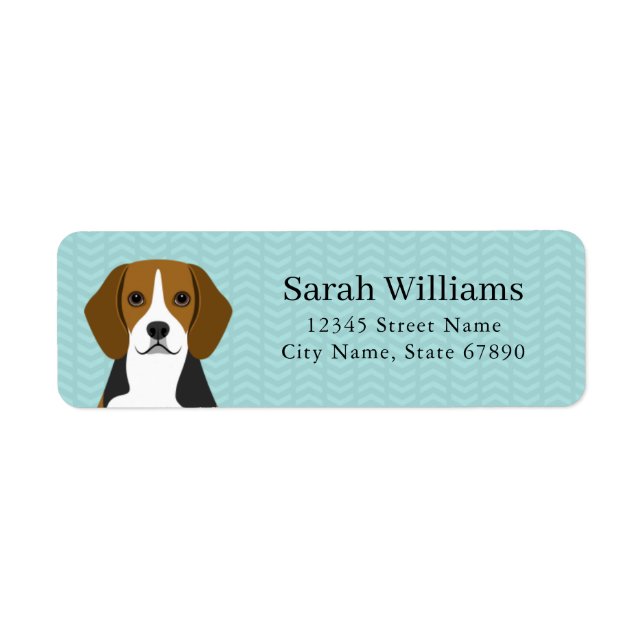 Beagle Return Address Labels (Front)