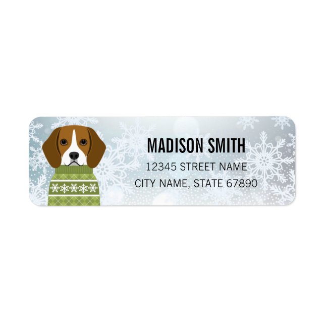 Beagle Return Address Labels (Front)