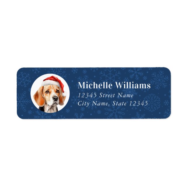 Beagle Return Address Labels (Front)