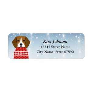 Beagle Return Address Labels