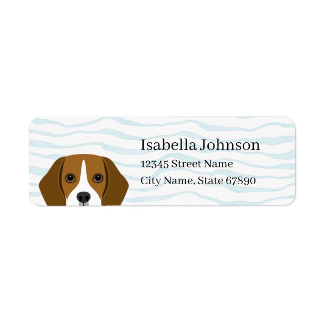 Beagle Return Address Labels (Front)