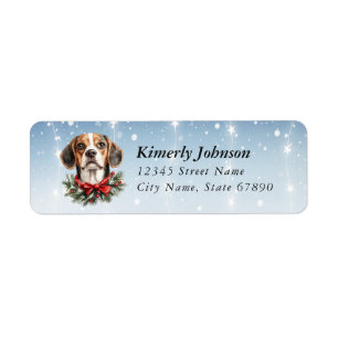 Beagle Return Address Labels