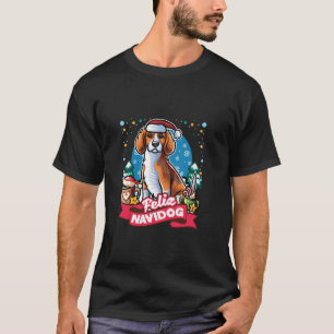 Beagle Santa Claus Coffee Mug Merry Christmas Dogs T-Shirt