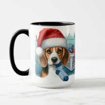 Beagle Santa ‘Define Good’ Christmas Coffee Mug 