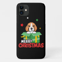 Beagle Santa Dog Lovers Merry Christmas Xmas 