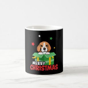 Beagle Santa Dog Lovers Merry Christmas Xmas  Coffee Mug