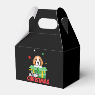 Beagle Santa Dog Lovers Merry Christmas Xmas  Favour Box