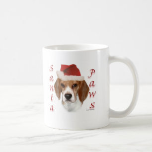 Beagle Santa Paws Coffee Mug