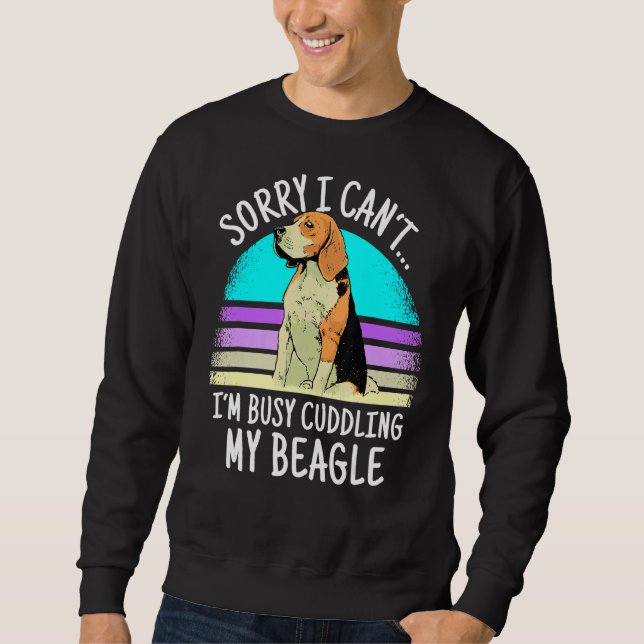 Beagle Saying For Beagle Mum Sweatshirt (Front)
