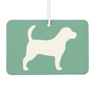 Beagle Silhouette Car Air Freshener