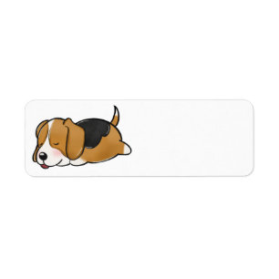 Beagle Sleeping Cartoon