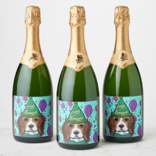 BEAGLE  SPARKLING WINE LABEL
