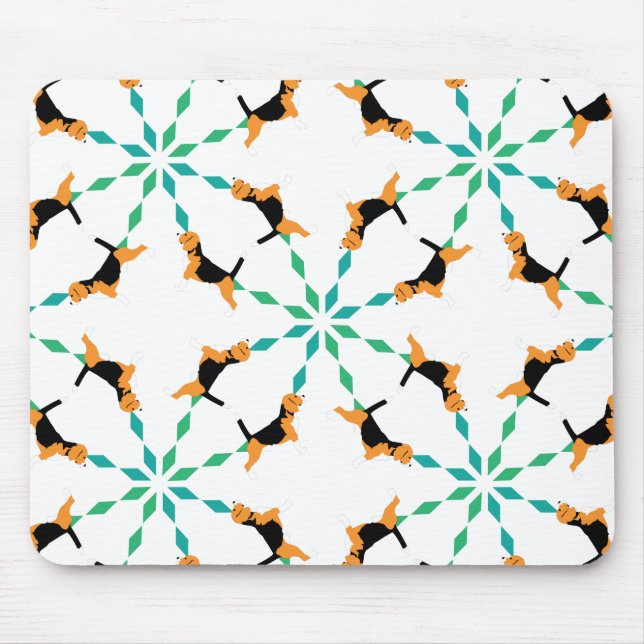 Beagle style mouse mat (Front)