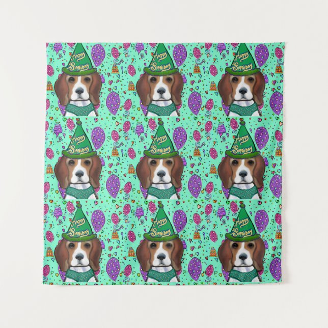 BEAGLE  TAPESTRY (Front)