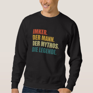 Beagle The Many Of Myth The Legend - Beekeeping Sweatshirt