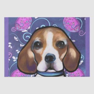 Beagle                tissue paper
