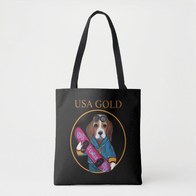  BEAGLE TOTE BAG (Front)