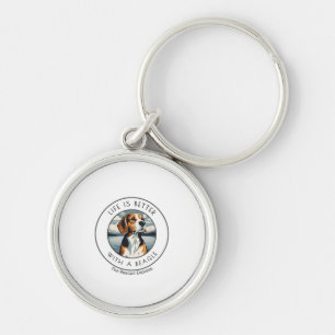 Beagle Tote Key Ring