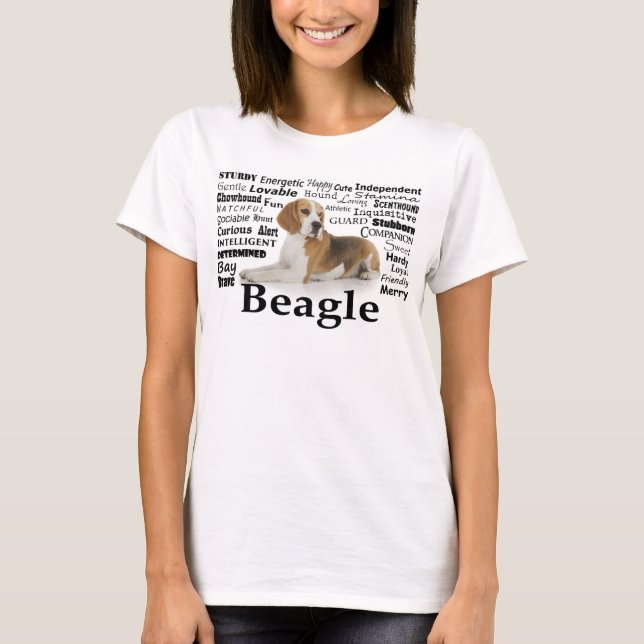 Beagle Traits T-Shirt (Front)