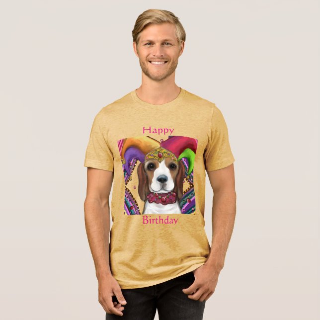 BEAGLE Tri-Blend SHIRT (Front Full)