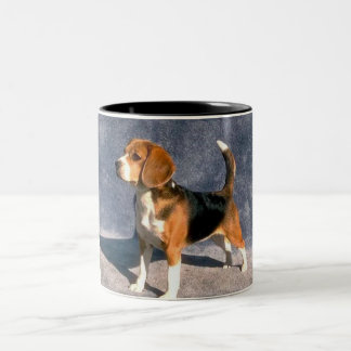 beagle Two-Tone coffee mug