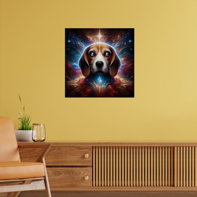 Beagle Vision Poster (Living Room 2)