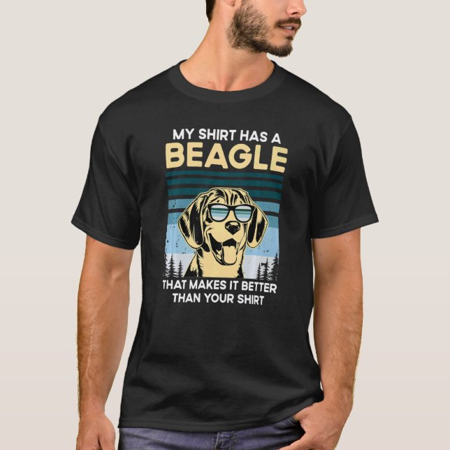 Beagle Whisperer Dog  Puppy Owner Paw Love T-Shirt (Front)