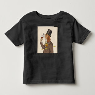 Beagle Wine Snob Toddler T-Shirt