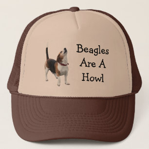 Beagles Are A Howl Funny Dog Hat