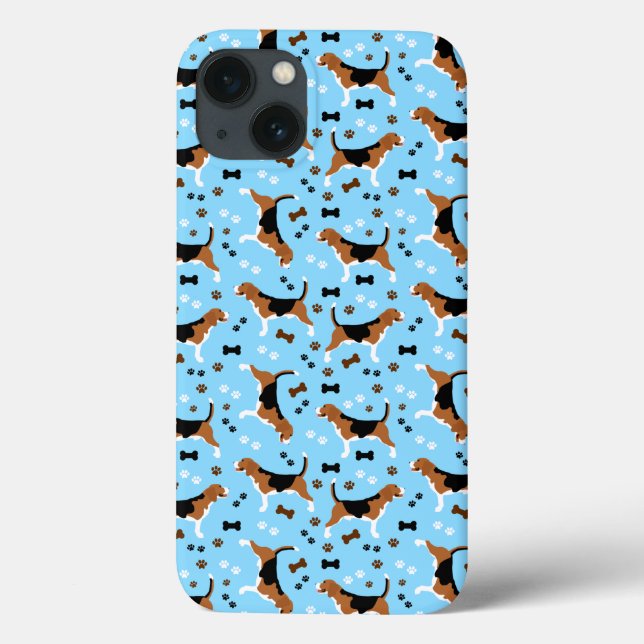 Beagles Dog Breed Beagle Pattern Case-Mate iPhone Case (Back)