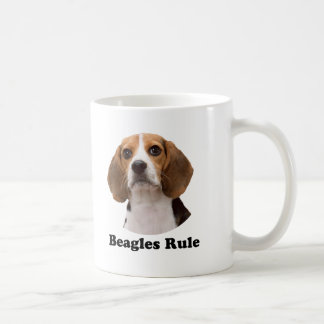 Beagles Rule Coffee Mug