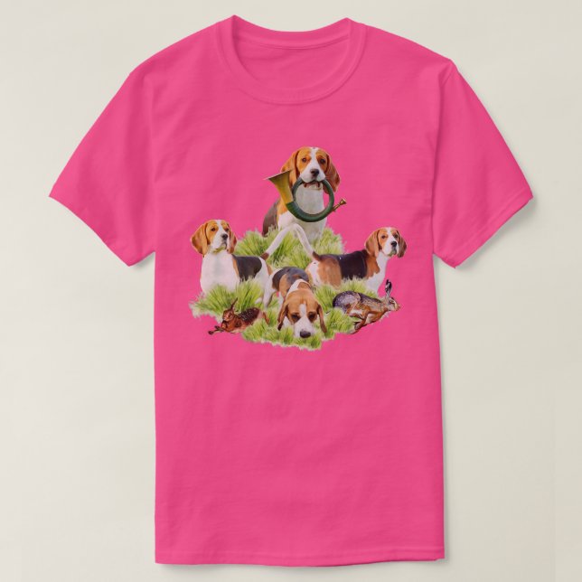 Beagles T-Shirt (Design Front)