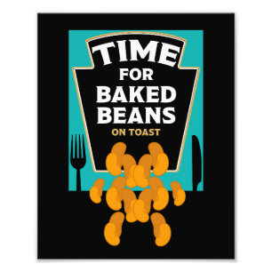 Beaked Beans On Toast Photo Print