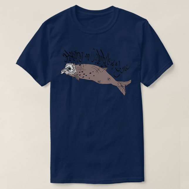 Beaked Whale T-Shirt (Design Front)