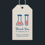 Beaker & Test Tube Science Themed Gift Tags<br><div class="desc">Gift tags with a cute drawing of a test tube and beaker. Perfect for science lovers.</div>