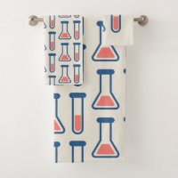 Beaker & Test Tube Science Themed Pattern