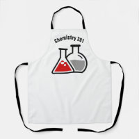 Beakers Design Chemistry Science Apron